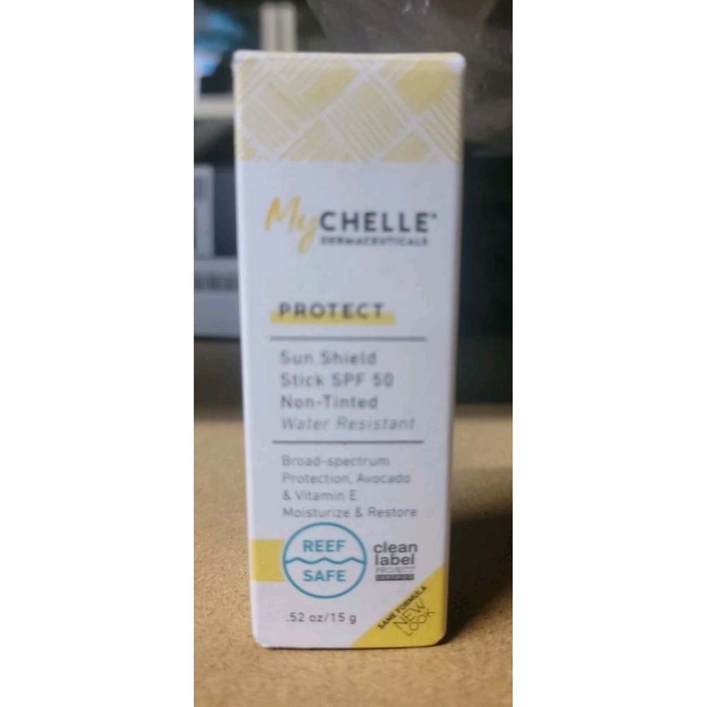 Mychelle Dermaceuticals Sun Shield Stick SPF 50 .52 oz Non-Tinted New In Box